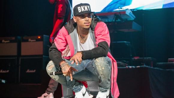 Chris Brown at Cynthia Woods Mitchell Pavilion