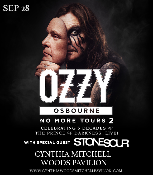 Ozzy Osbourne at Cynthia Woods Mitchell Pavilion