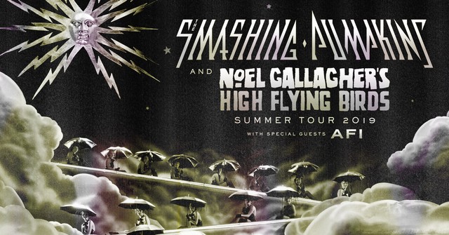 Smashing Pumpkins & Noel Gallagher's High Flying Birds at Cynthia Woods Mitchell Pavilion
