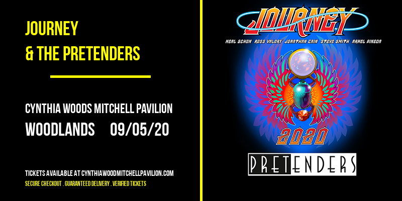 Journey & The Pretenders at Cynthia Woods Mitchell Pavilion