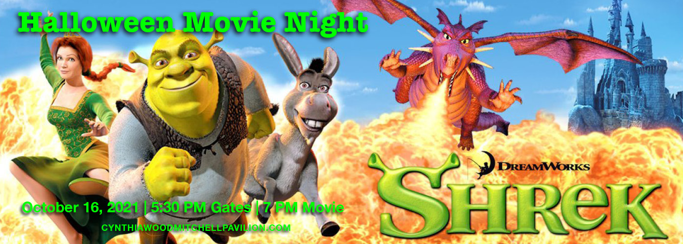Halloween Movie Night Featuring: Shrek  at Cynthia Woods Mitchell Pavilion