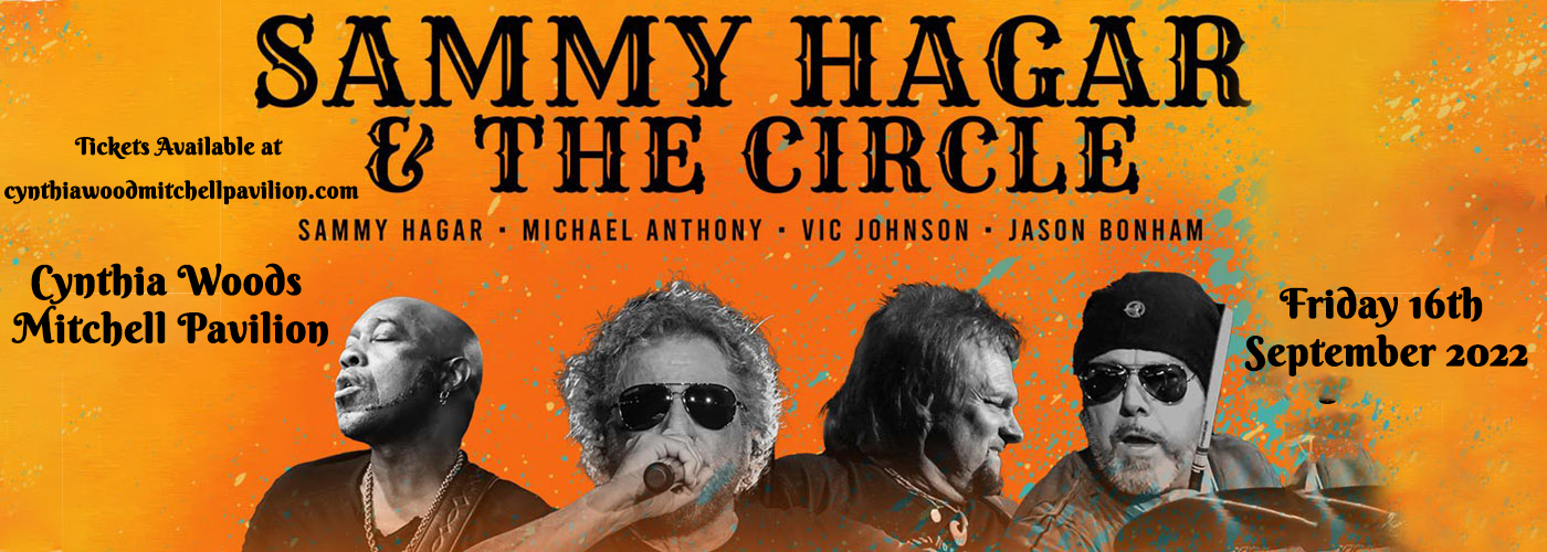 Sammy Hagar and the Circle & George Thorogood at Cynthia Woods Mitchell Pavilion