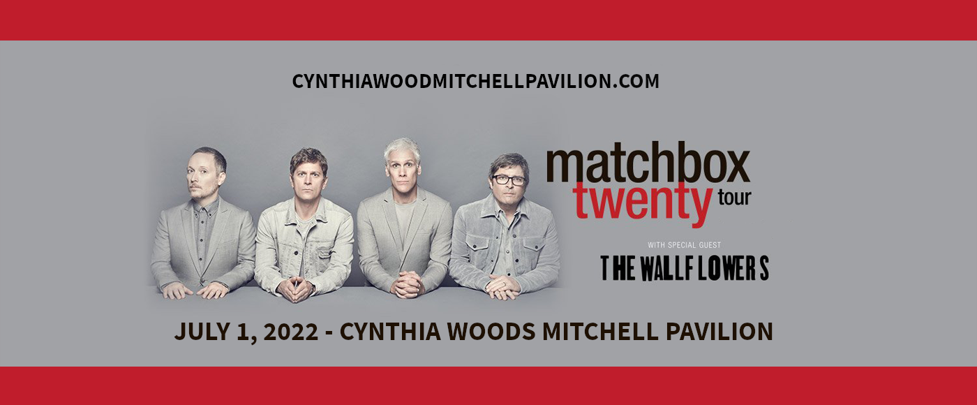 Matchbox Twenty & The Wallflowers at Cynthia Woods Mitchell Pavilion