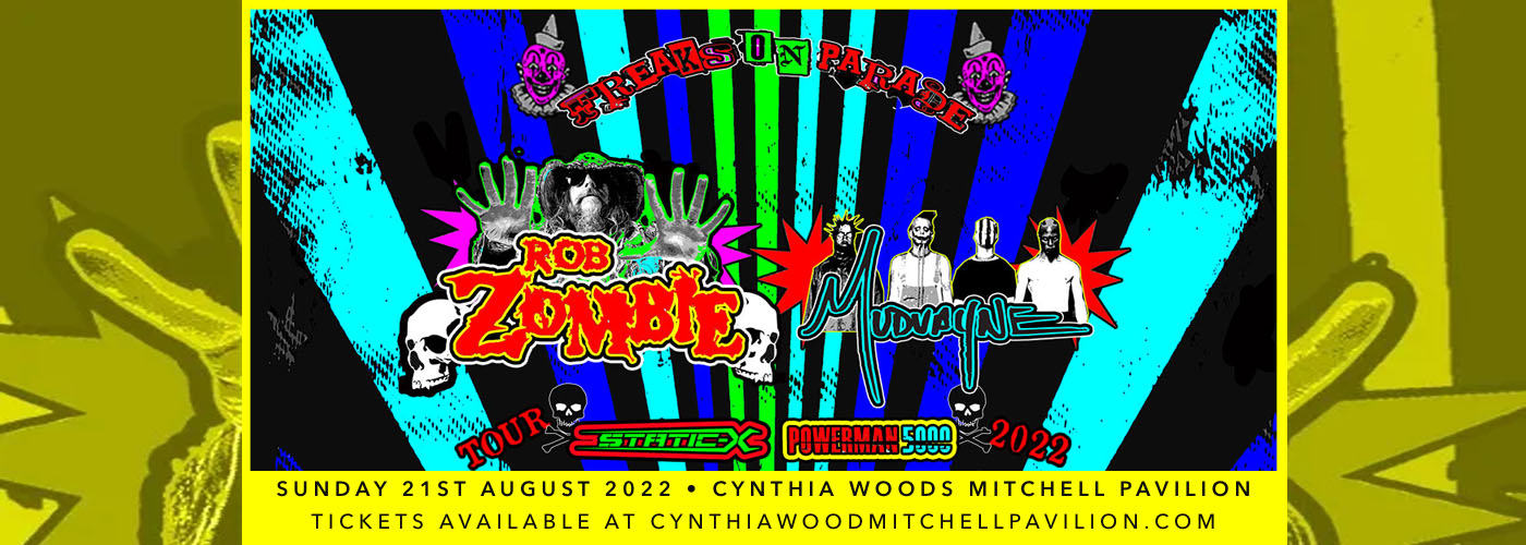 Rob Zombie & Mudvayne at Cynthia Woods Mitchell Pavilion
