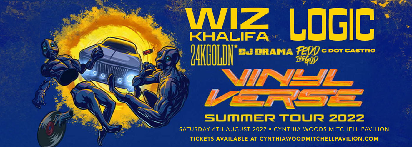 Wiz Khalifa & Logic at Cynthia Woods Mitchell Pavilion