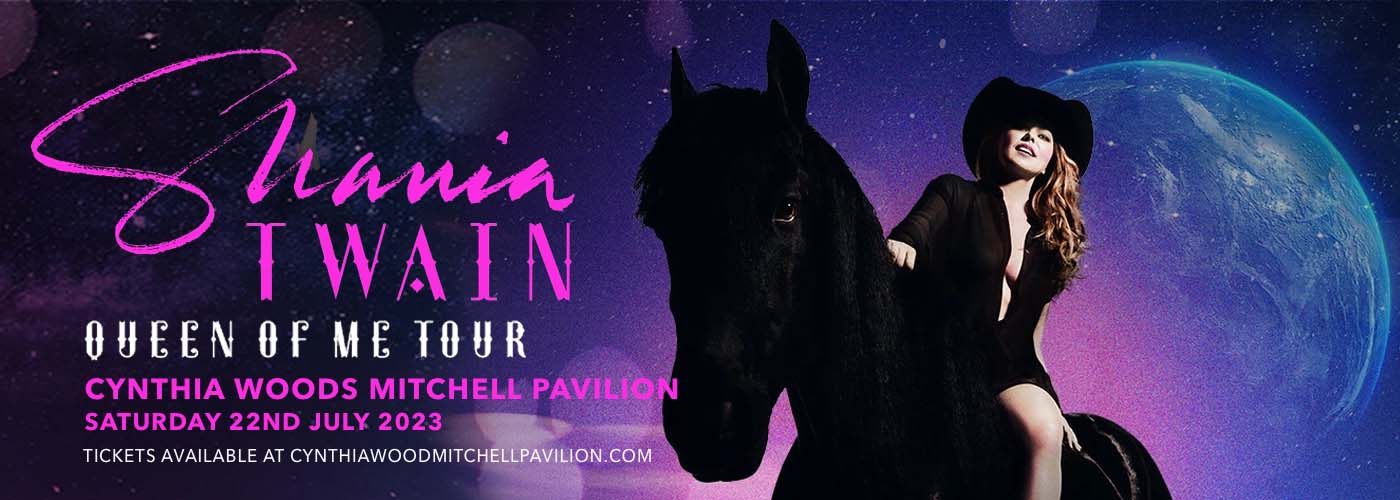 Shania Twain at Cynthia Woods Mitchell Pavilion
