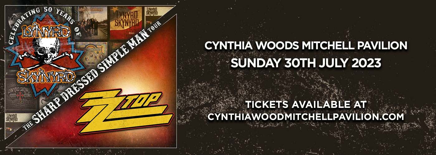 Lynyrd Skynyrd & ZZ Top at Cynthia Woods Mitchell Pavilion