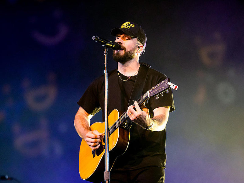 Sam Hunt, Bretty Young & Lily Rose at Cynthia Woods Mitchell Pavilion