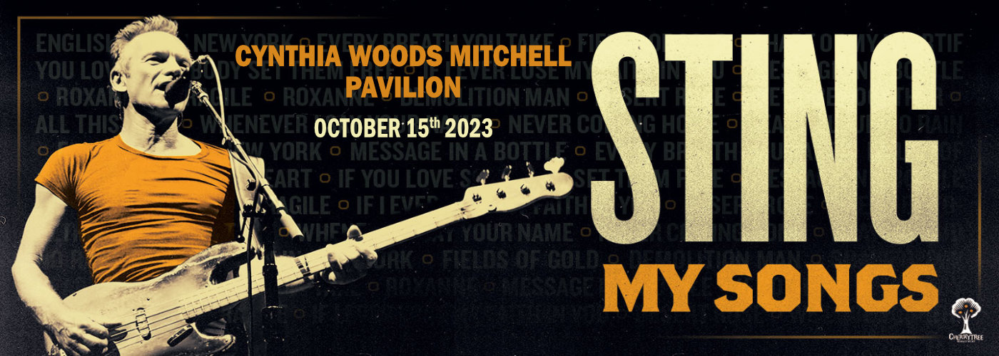 Sting at Cynthia Woods Mitchell Pavilion
