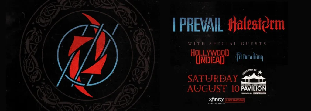 I Prevail & Halestorm at The Cynthia Woods Mitchell Pavilion