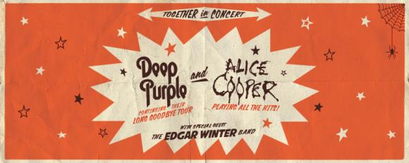 Deep Purple & Alice Cooper at Cynthia Woods Mitchell Pavilion