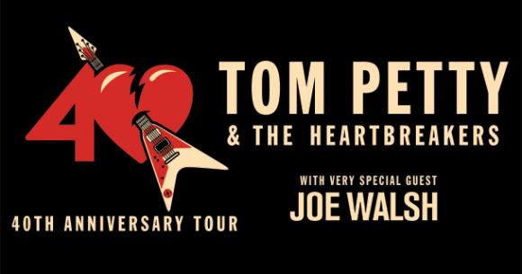 Tom Petty And The Heartbreakers & Joe Walsh at Cynthia Woods Mitchell Pavilion