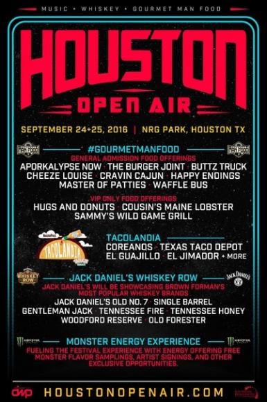 Houston Open Air - Saturday Admission at Cynthia Woods Mitchell Pavilion