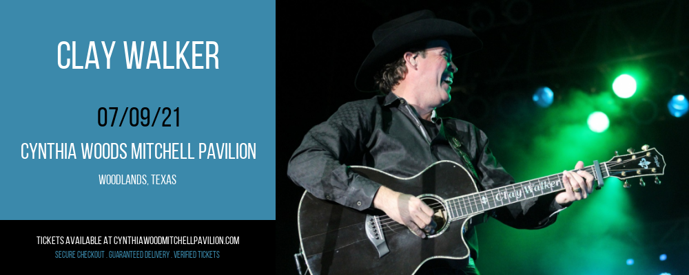Clay Walker at Cynthia Woods Mitchell Pavilion