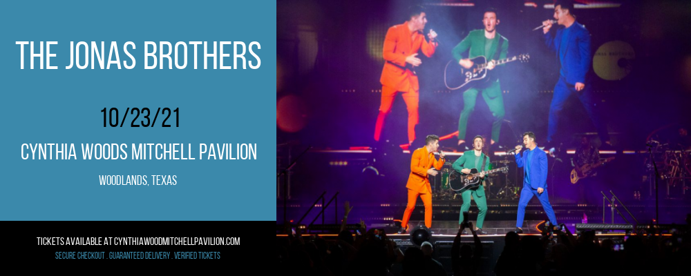 The Jonas Brothers at Cynthia Woods Mitchell Pavilion