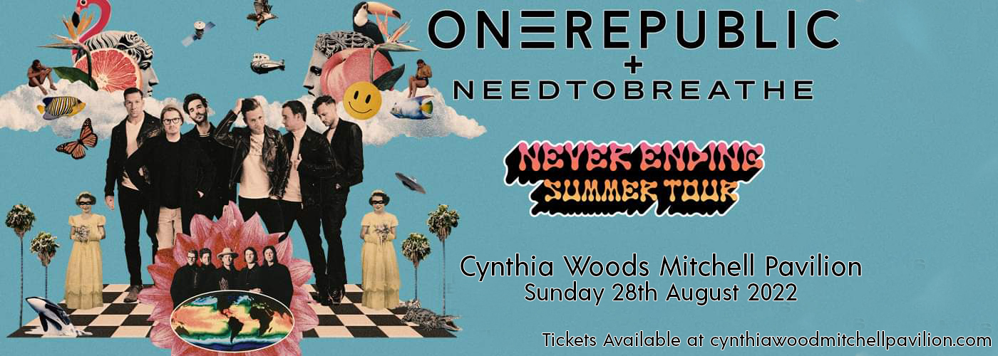 OneRepublic & Needtobreathe at Cynthia Woods Mitchell Pavilion