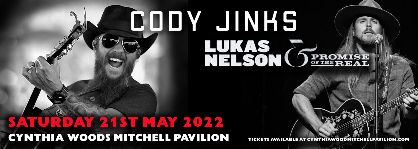 Cody Jinks & Lucas Nelson at Cynthia Woods Mitchell Pavilion