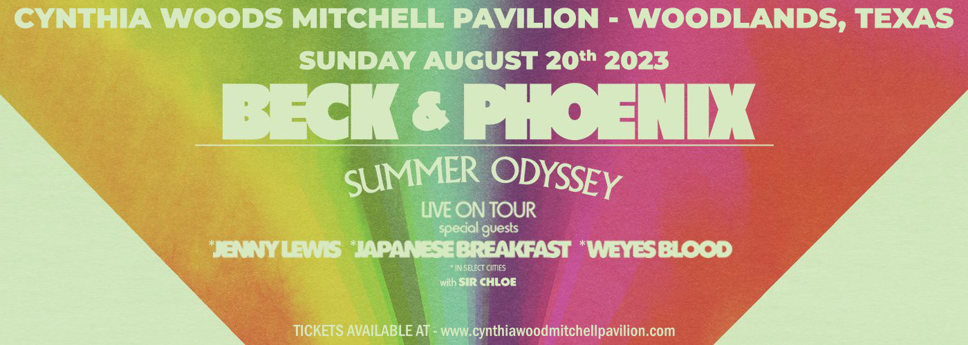 Beck & Phoenix at Cynthia Woods Mitchell Pavilion