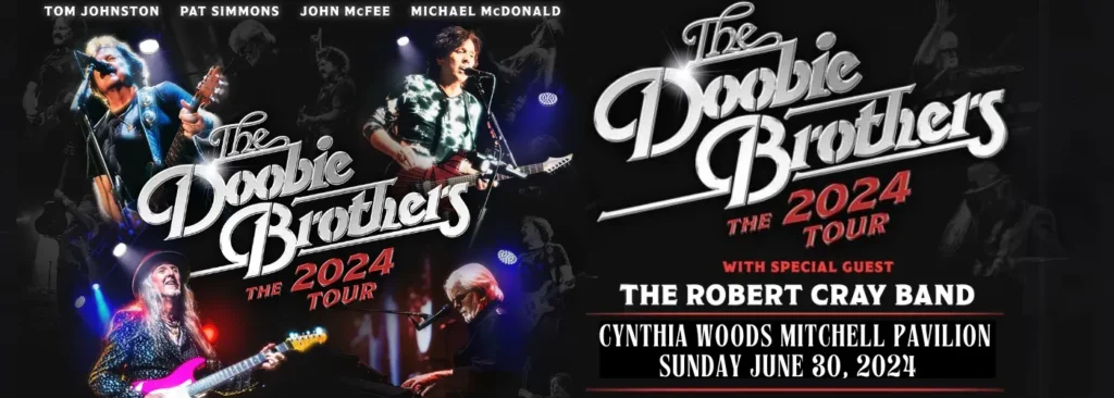 The Doobie Brothers & Robert Cray Band at The Cynthia Woods Mitchell Pavilion