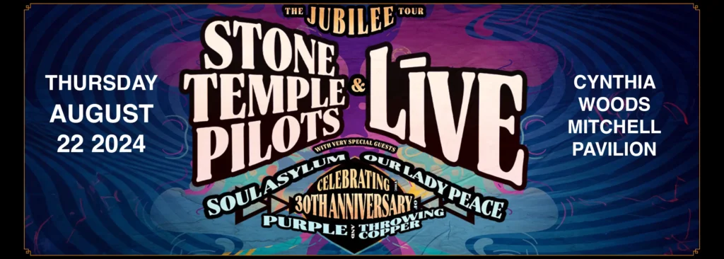 Stone Temple Pilots & Live at The Cynthia Woods Mitchell Pavilion